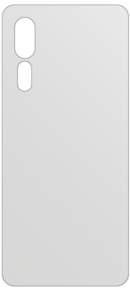 dipos Displayschutz für Axon 10 Pro Rückseite, mattierte Oberfläche, geringe Dicke und perfekte Passform