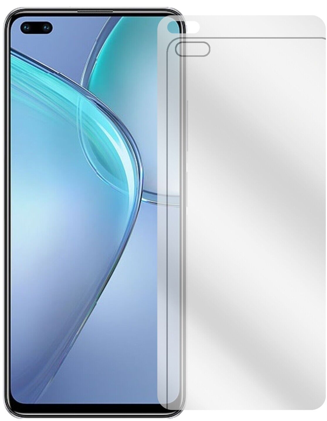 5x Schutzfolie klar für Infinix Zero 8 Display-Schutzfolie