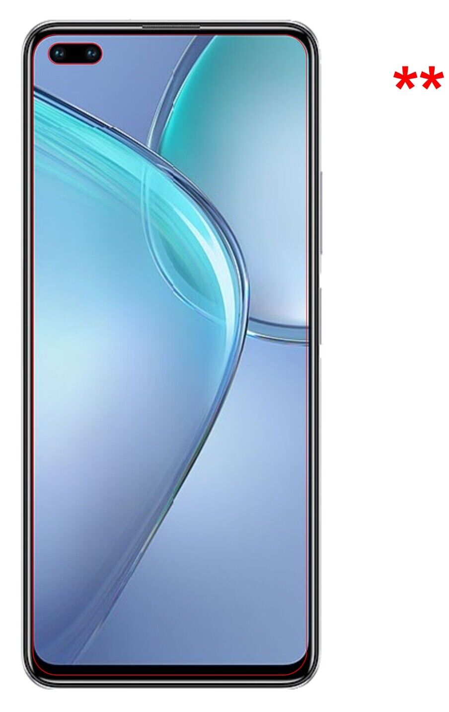 5x Schutzfolie klar für Infinix Zero 8 Display-Schutzfolie