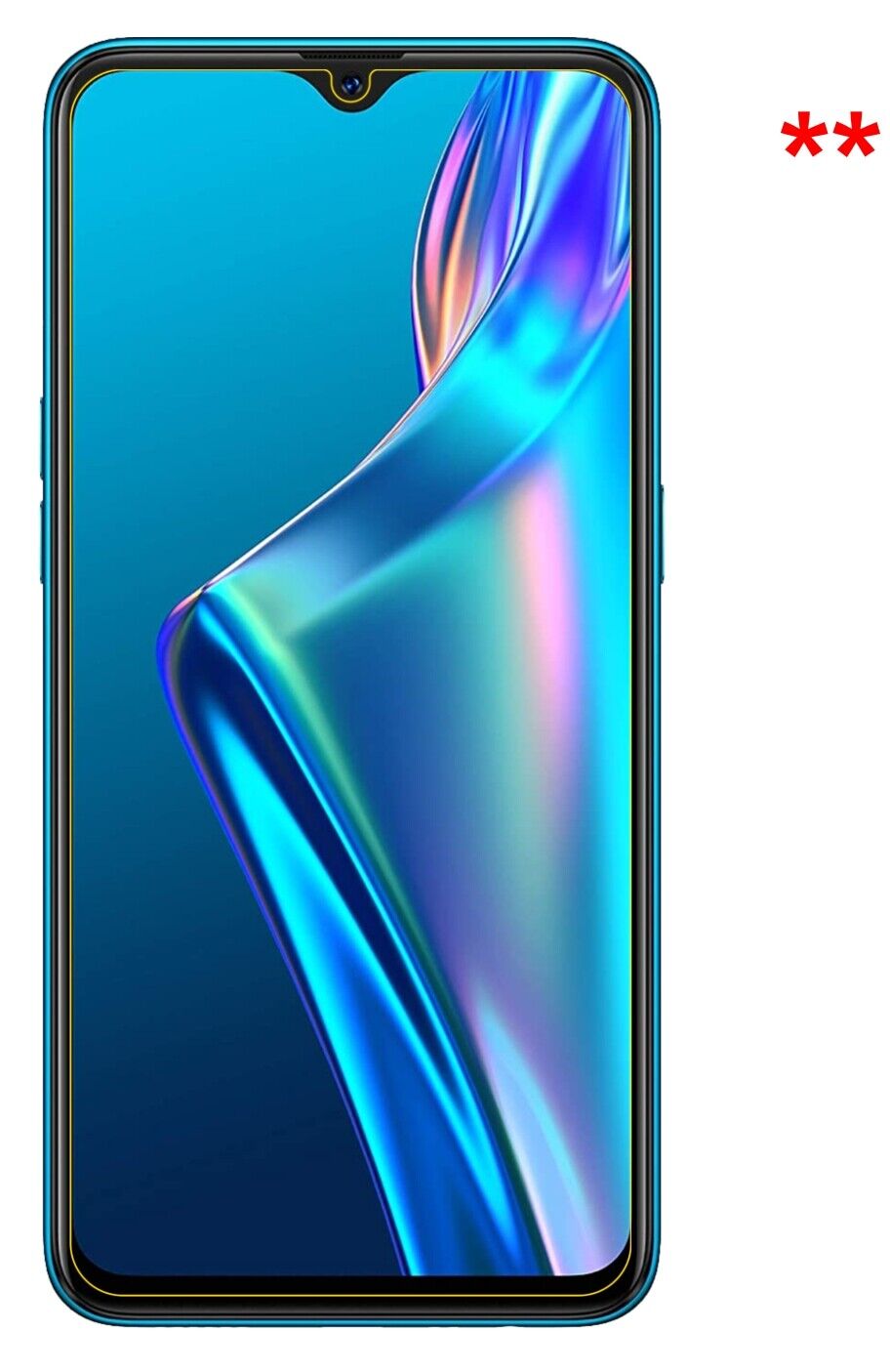 1x Schutzfolie matt für Oppo A12 Display-Schutzfolie