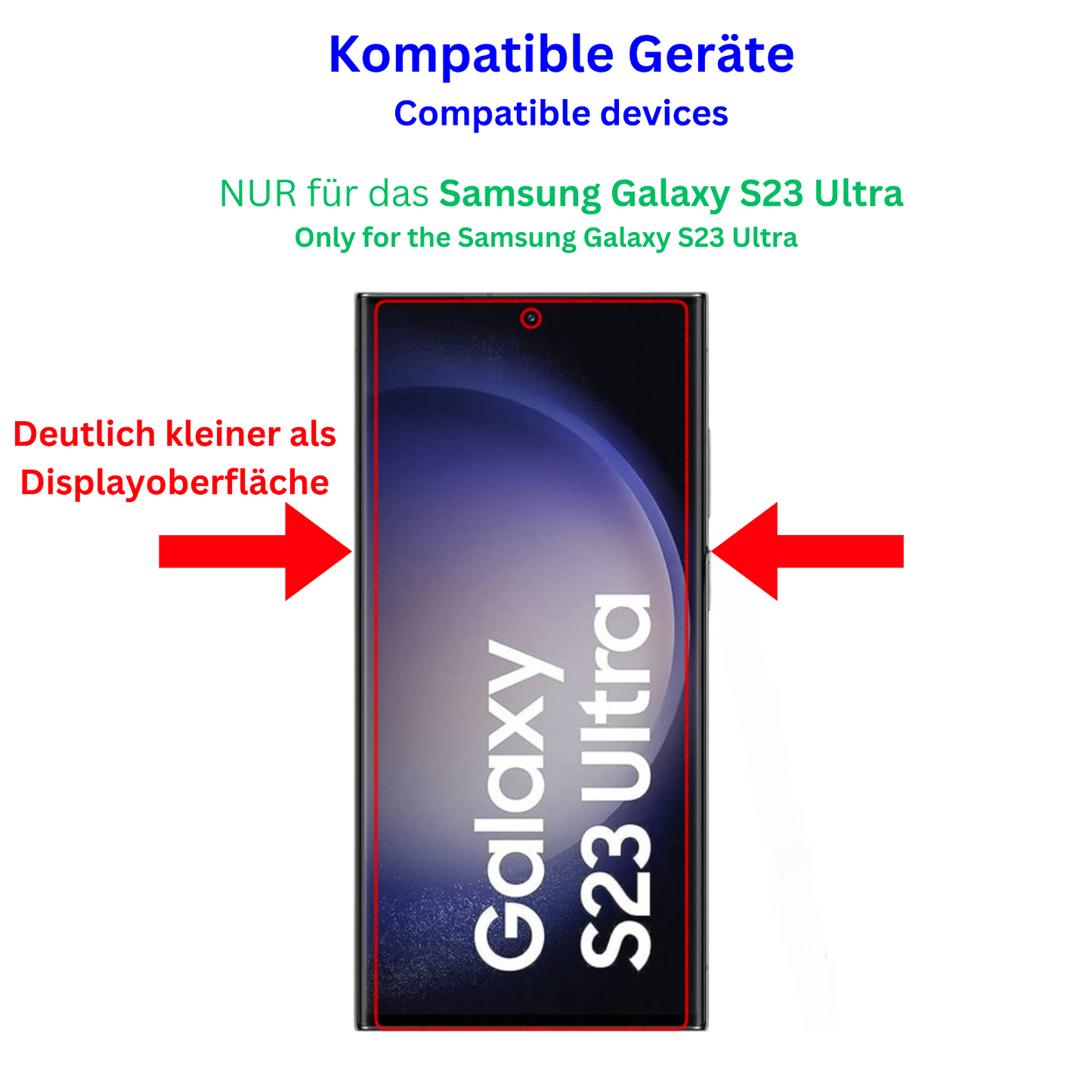 5x Screen Protector for Samsung  Galaxy S23 Ultra Protection Crystal Clear dipos
