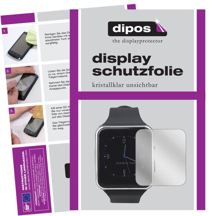 1x Schutzfolie klar für Tagobee TB01 Smartwatch Display-Schutzfolie