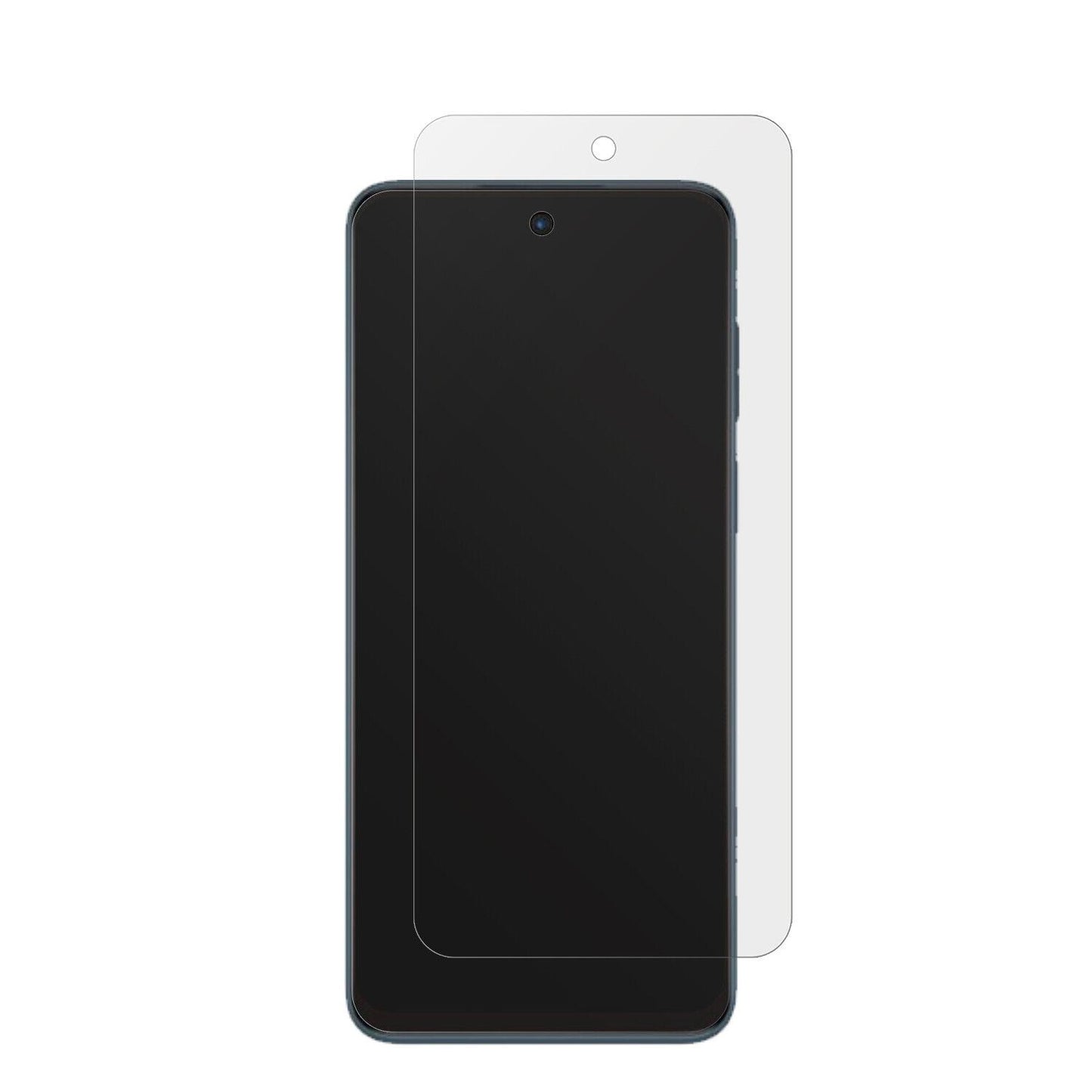 MotorolaMoto G23 mit aufgebrachter dipos Displayschutzfolie, die lästige Fingerabdrücke minimiert