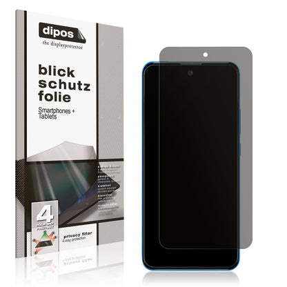 Blickschutzfolie für Walton Primo RX8 Mini matt Schutzfolie Privacy