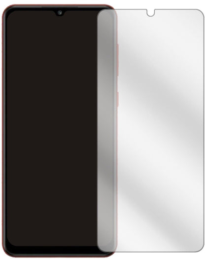 5x Schutzfolie klar für Samsung Galaxy F02s Display-Schutzfolie