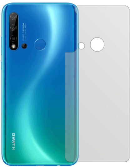 1x Schutzfolie matt für Huawei P20 lite (2019) Rückseite Display-Schutzfolie
