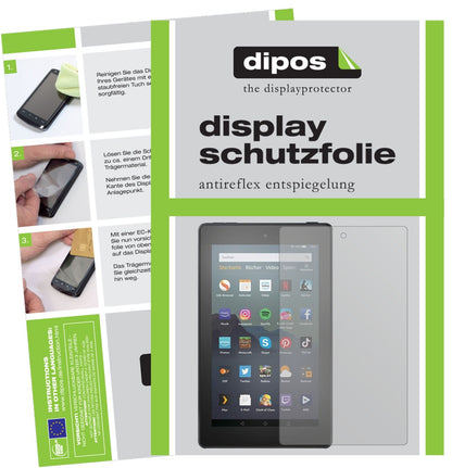 1x Schutzfolie matt für Amazon Fire 7 Tablet (2019) Display-Schutzfolie