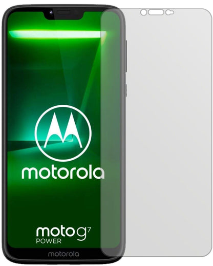 Matte Displayschutzfolie von dipos passend für Motorola Moto G7 Power, präziser Zuschnitt und blasenfrei montiert