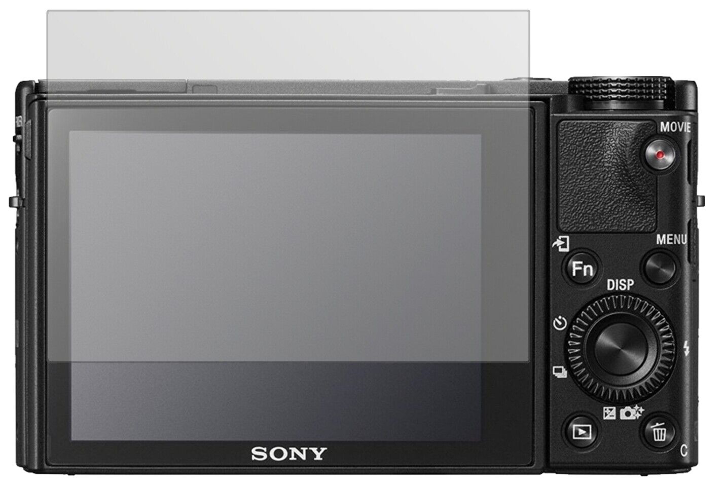 5x Schutzfolie matt für Sony Cyber-Shot DSC-RX 100V Display-Schutzfolie
