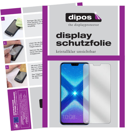 HuaweiEnjoy Max mit aufgebrachter dipos Displayschutzfolie, glasklare Darstellung ohne Einschränkungen