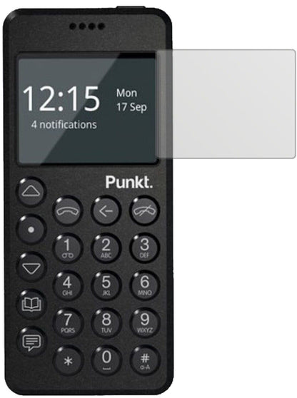 5x I Screen Protector for Punkt MP02 Protection Matte I Anti Glare I dipos