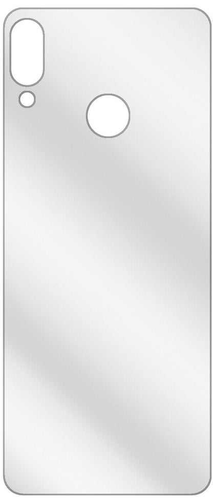 dipos Displayschutz für Huawei P Smart (2019) Rückseite, transparente Oberfläche, geringe Dicke und perfekte Passform