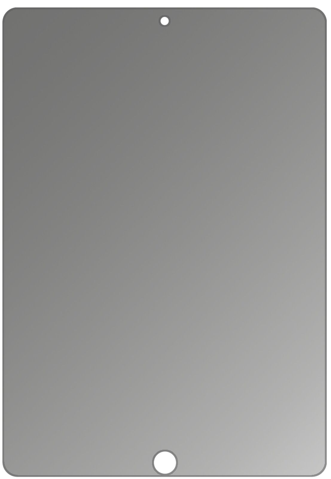 Blickschutzfolie für Apple iPad Air (2019) 10.5 Zoll matt Schutzfolie Privacy