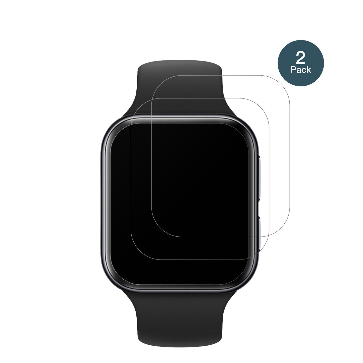 1x 9H Schutzfolie matt für OPPO Watch 3 Panzerfolie