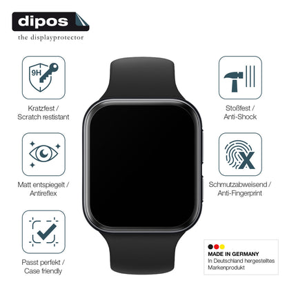 1x 9H Schutzfolie matt für OPPO Watch 3 Panzerfolie