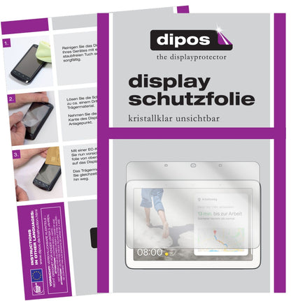 1x Schutzfolie klar für Google Nest Hub Display-Schutzfolie