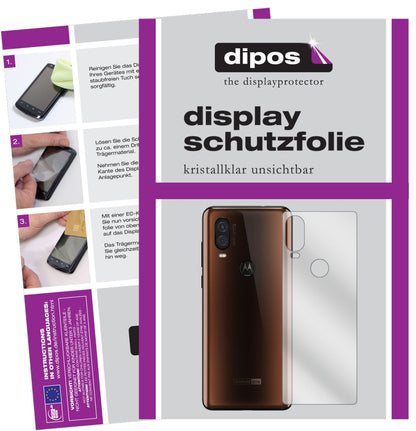 5x Schutzfolie klar für Motorola P50 Rückseite Display-Schutzfolie