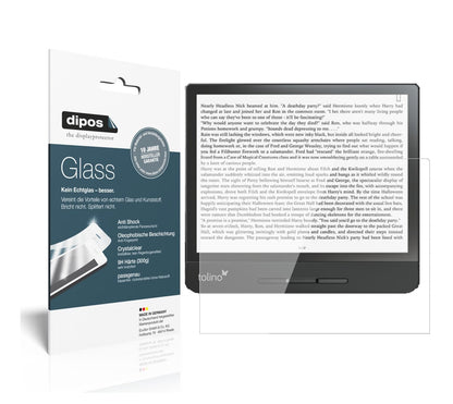 Screen Protector for I Tolino Vision 5 I Flexible Glass I Film I 9H I dipos