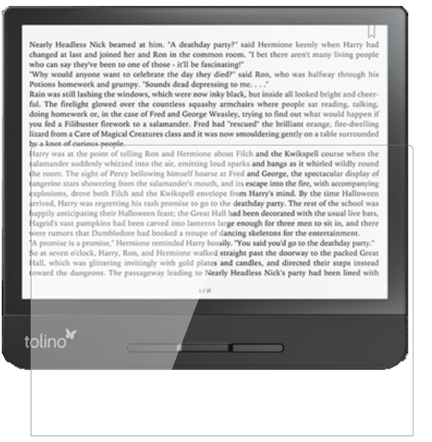 Screen Protector for I Tolino Vision 5 I Flexible Glass I Film I 9H I dipos
