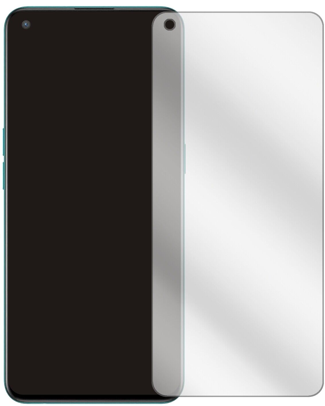 1x Schutzfolie klar für OnePlus Nord CE Display-Schutzfolie