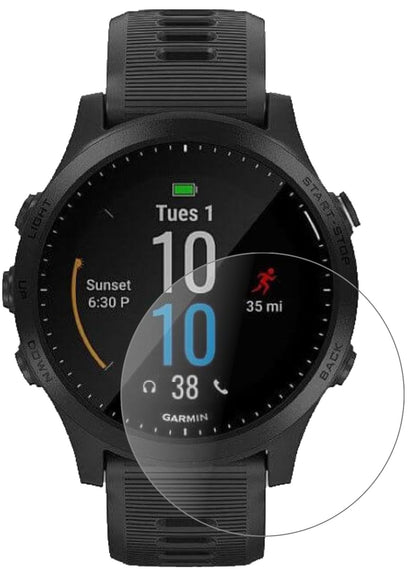 1x 9H Schutzfolie matt für Garmin Forerunner 945 Panzerfolie