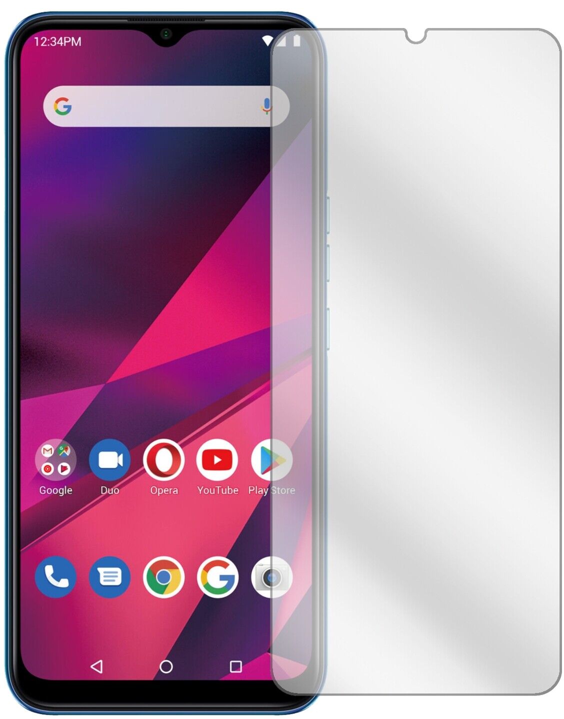 5x Schutzfolie klar für BLU G90 Display-Schutzfolie
