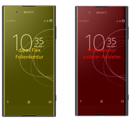 2x 3D Full Cover Schutzfolie für Samsung Gear Fit 2 Pro