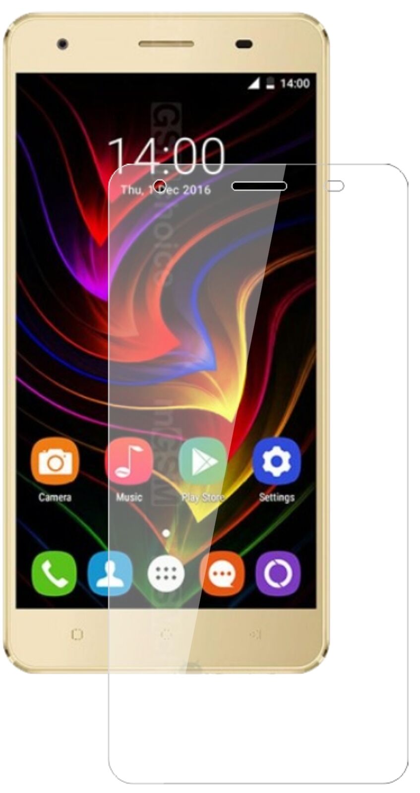 1x 9H Schutzfolie für Oukitel C5 Pro Panzerfolie