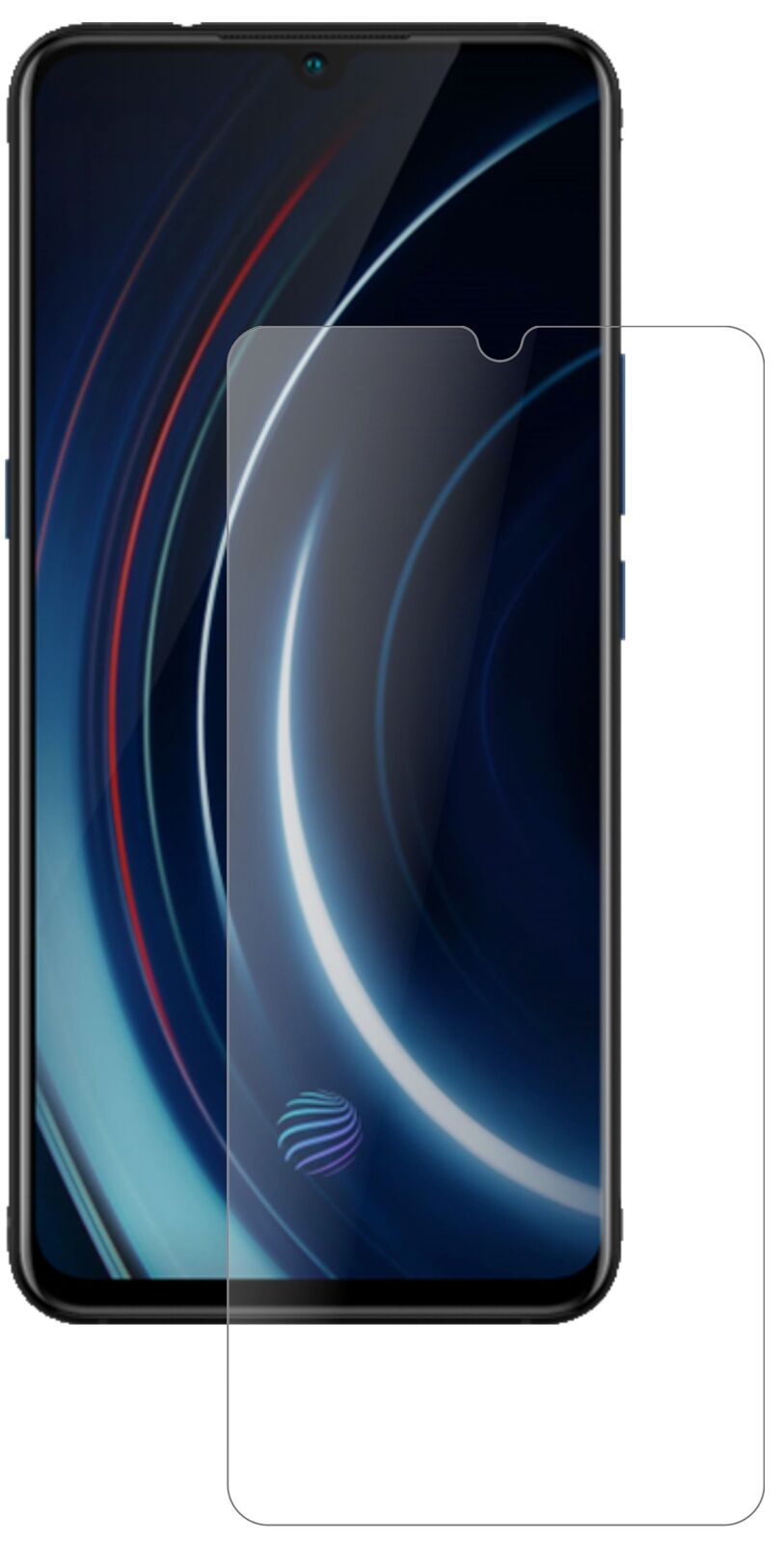 1x I Screen Protector for I Vivo IQOO I matte I Flexible Glass I 9H I dipos