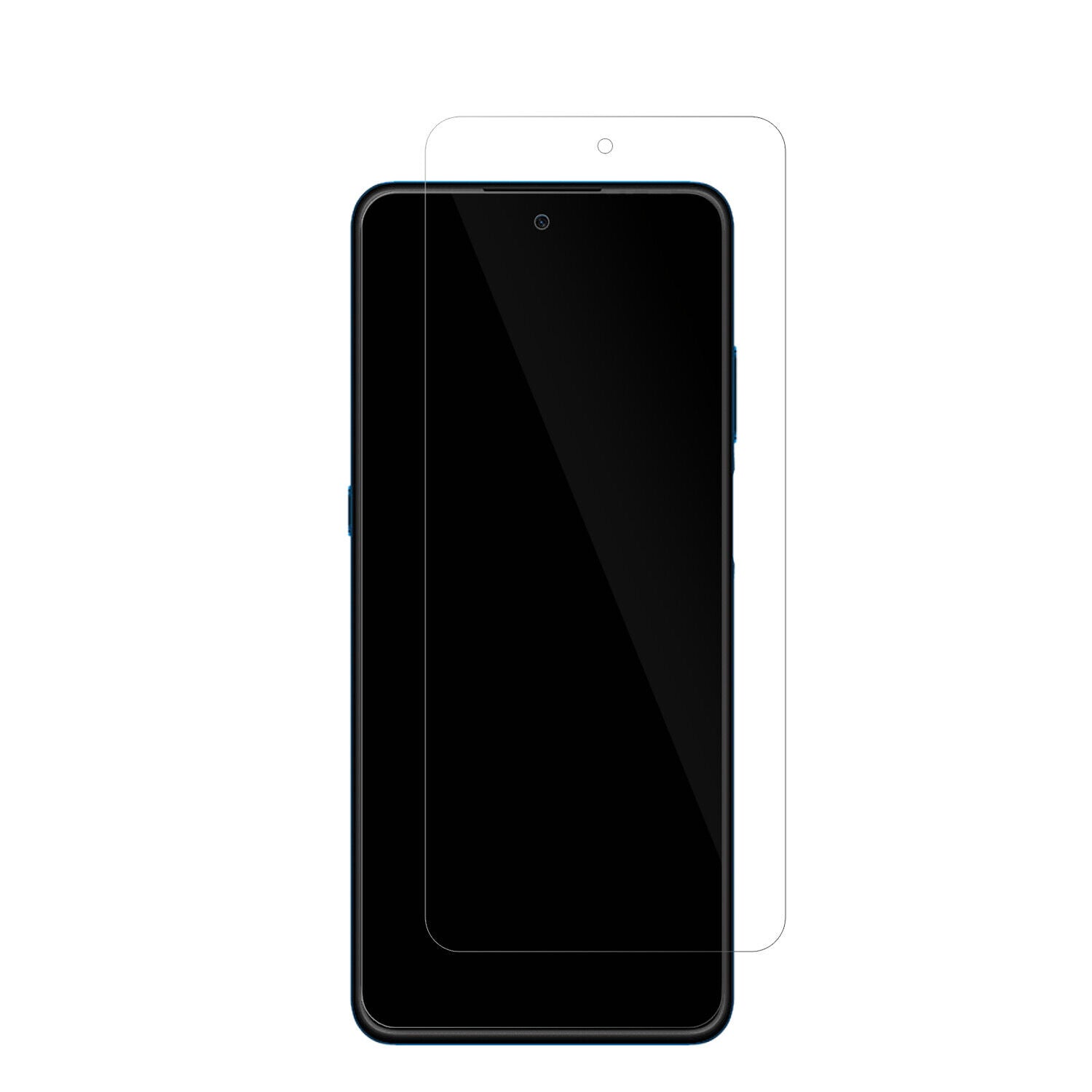 HisenseInfinity H60 Lite mit aufgebrachter dipos Displayschutzfolie, glasklare Darstellung ohne Einschränkungen