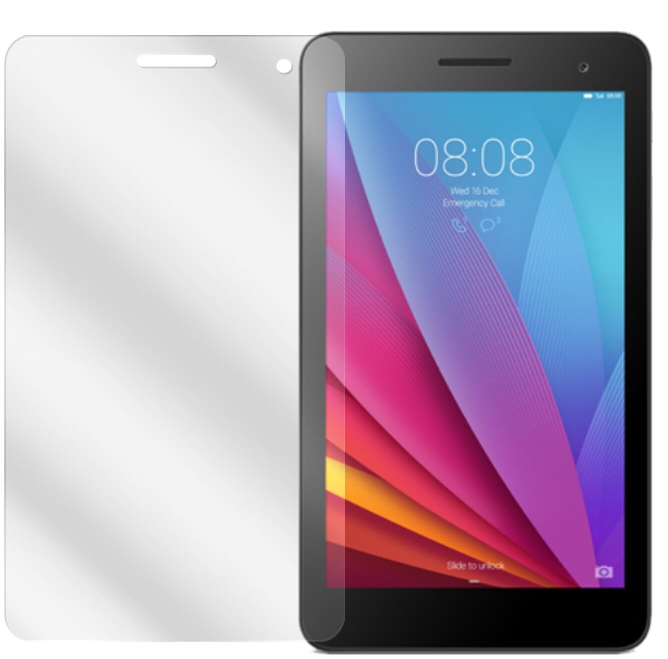 2x Schutzfolie klar für Mediapad T1 7.0 Huawei Display-Schutzfolie