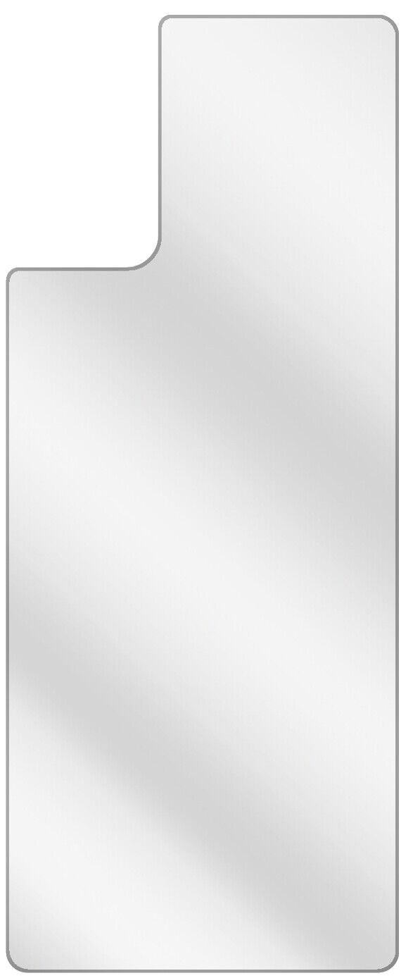 dipos Displayschutz für Vivo S7 5G Rückseite, transparente Oberfläche, geringe Dicke und perfekte Passform