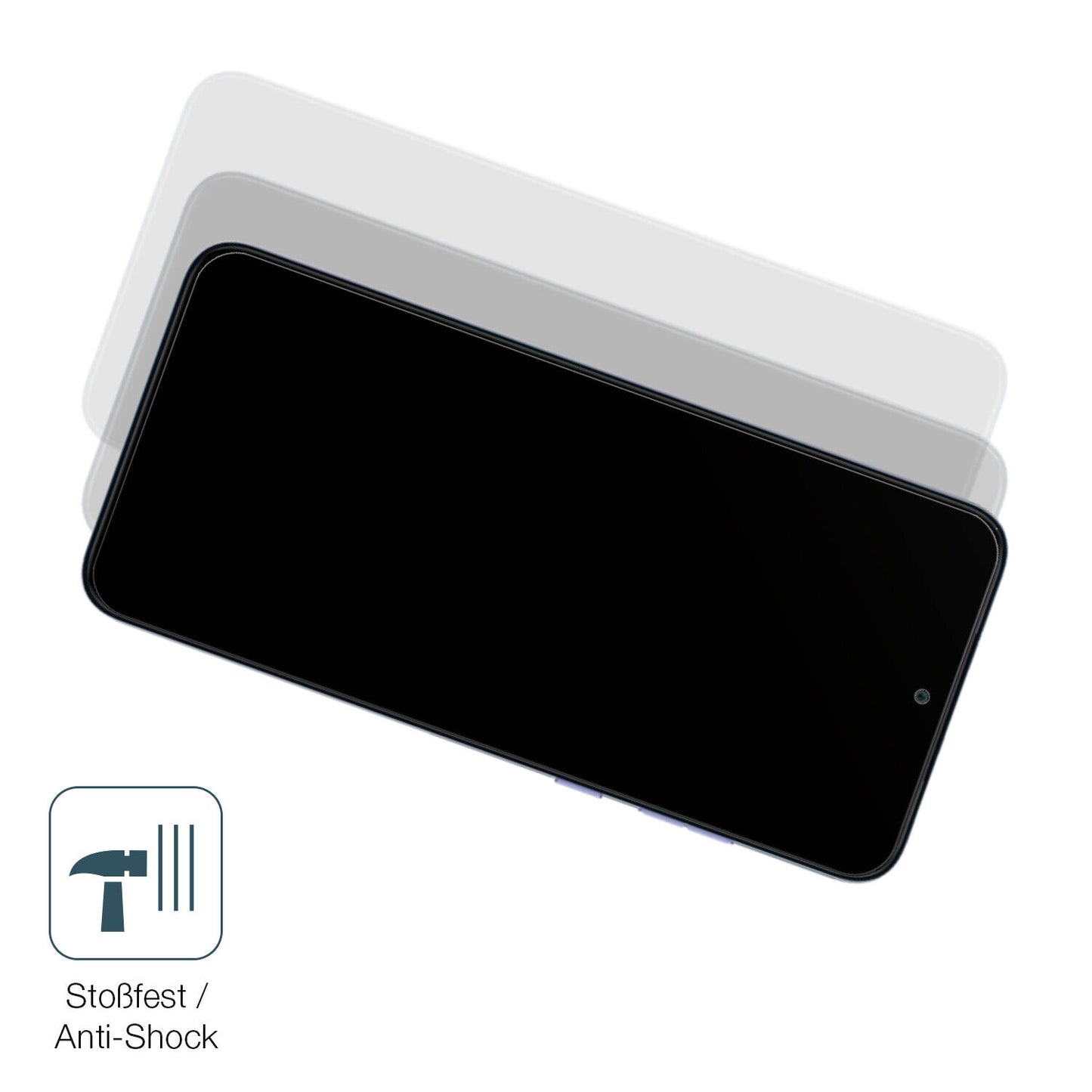 1x 9H Schutzfolie matt für MOTOROLA Moto Edge 30 Neo Panzerfolie