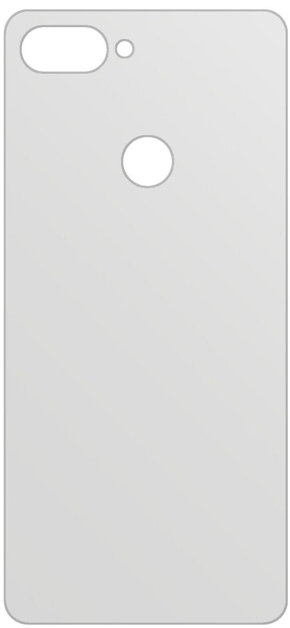 dipos Displayschutz für Xiaomi Mi 8 Lite Rückseite, mattierte Oberfläche, geringe Dicke und perfekte Passform