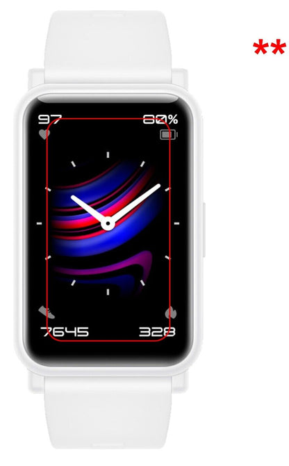 1x 9H Schutzfolie matt für Honor Watch ES Panzerfolie