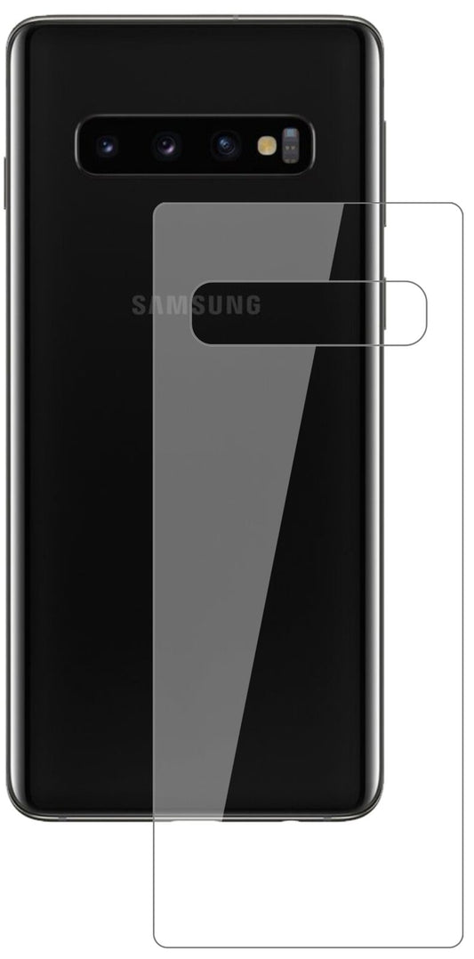 1x 9H Schutzfolie für Samsung Galaxy S10 Plus Rückseite Panzerfolie