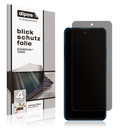 Blickschutzfolie für WALTON Primo HM7 matt Schutzfolie Privacy