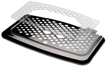 PhilipsEP5443/90 Tropfblech mit aufgebrachter dipos Displayschutzfolie, die lästige Fingerabdrücke minimiert
