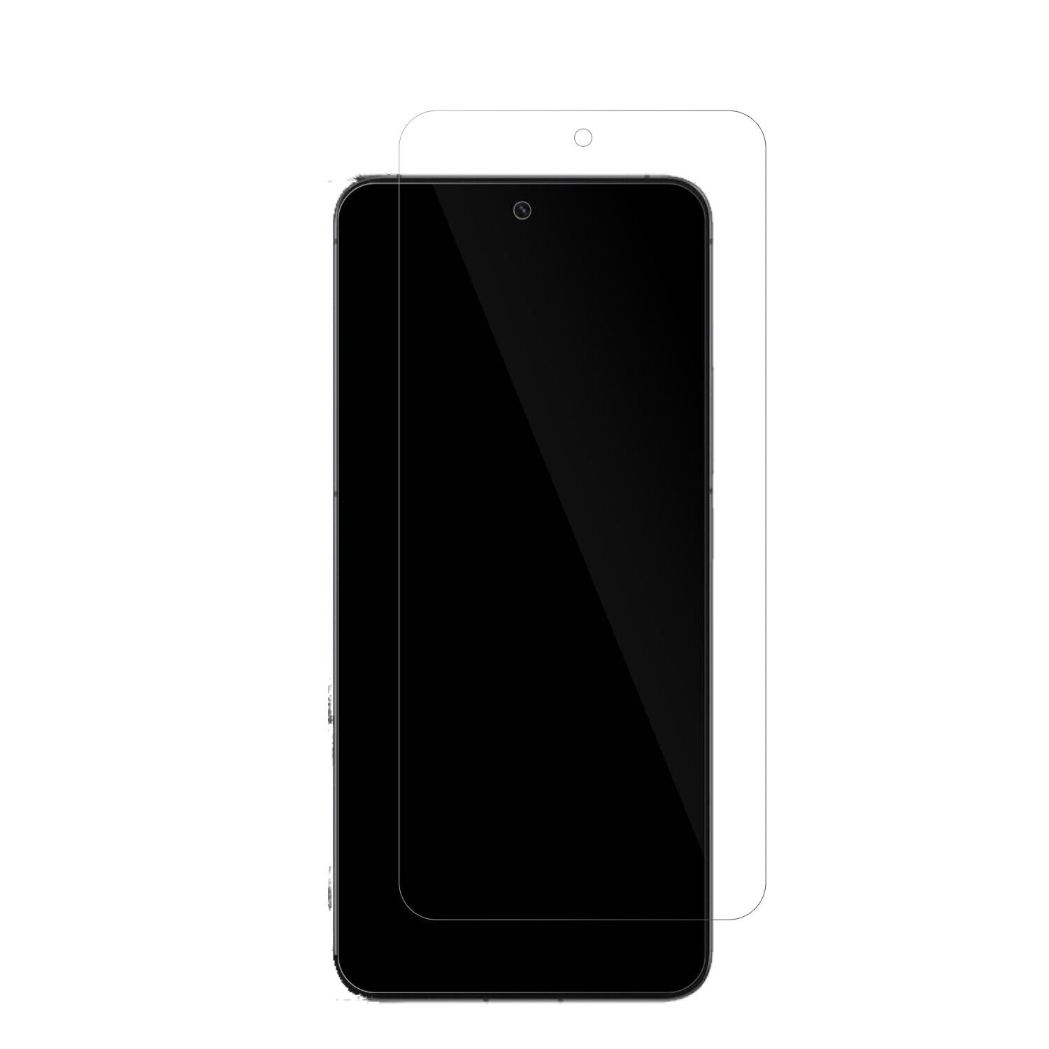 Meizu20 mit aufgebrachter dipos Displayschutzfolie, glasklare Darstellung ohne Einschränkungen