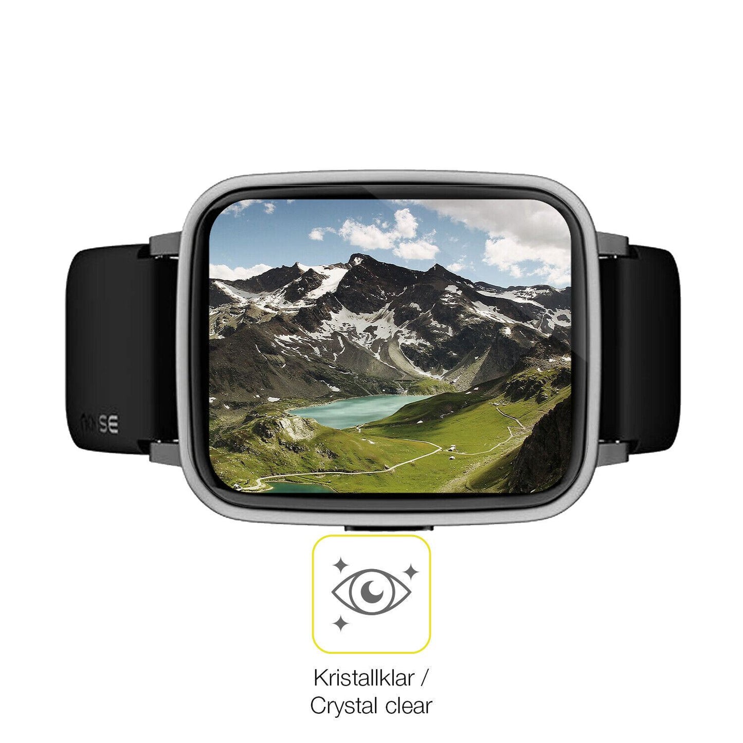 2x Screen Protector for Noise ColorFit Pulse 2 Protective Film covers 100% dipos