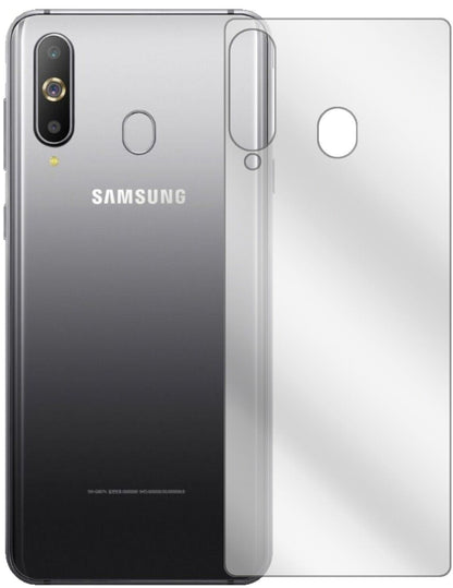 1x Schutzfolie klar für Samsung Galaxy A9 Pro (2019) Rückseite Display-Schutzfolie