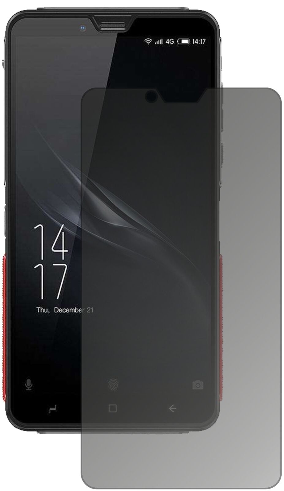 Screen Protector for Elephone Soldier Privacy Filter 4-Way Protection dipos