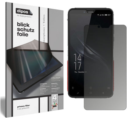 Screen Protector for Elephone Soldier Privacy Filter 4-Way Protection dipos