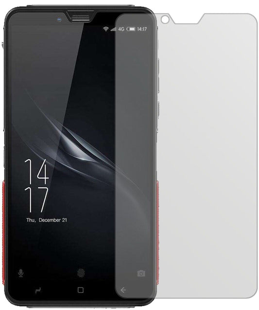 Matte Displayschutzfolie von dipos passend für Elephone Soldier, präziser Zuschnitt und blasenfrei montiert