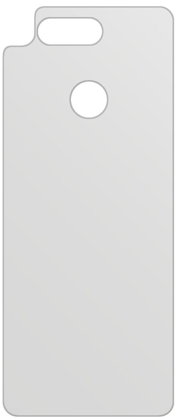 dipos Displayschutz für Honor V20 Rückseite, mattierte Oberfläche, geringe Dicke und perfekte Passform
