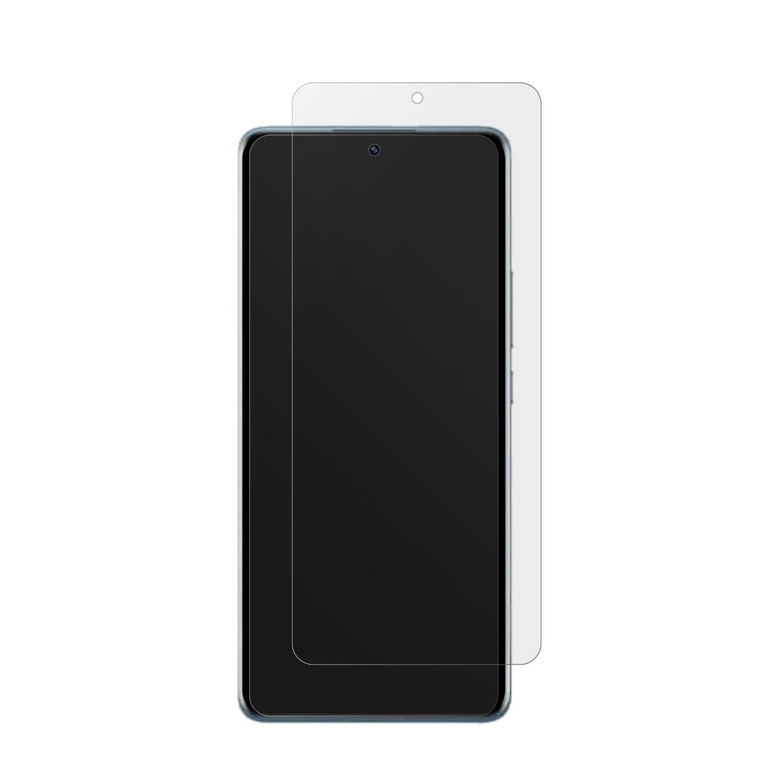 XiaomiRedmi K60 Pro mit aufgebrachter dipos Displayschutzfolie, die lästige Fingerabdrücke minimiert