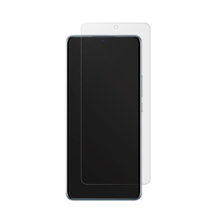 XiaomiRedmi K60 Pro mit aufgebrachter dipos Displayschutzfolie, die lästige Fingerabdrücke minimiert