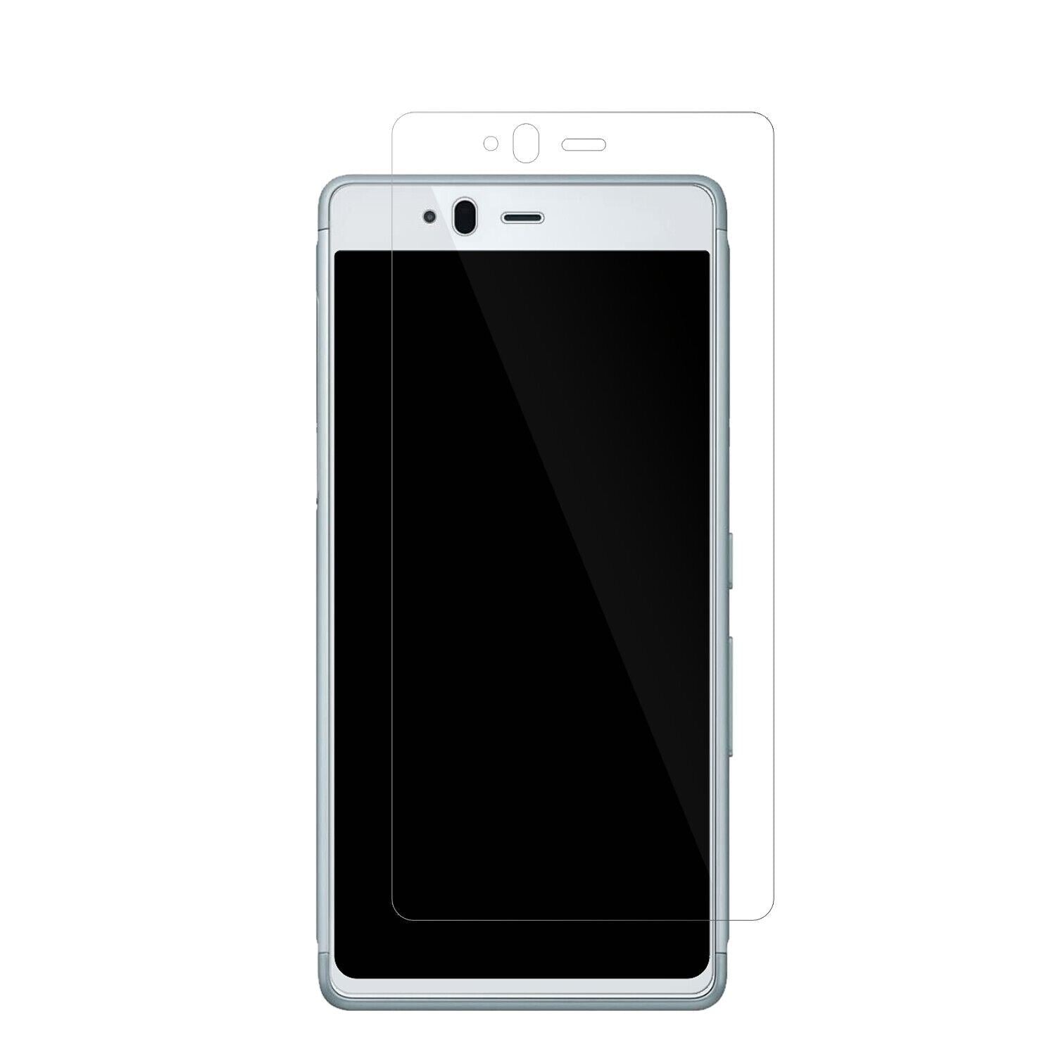 FujitsuArrows SV F-03H mit aufgebrachter dipos Displayschutzfolie, glasklare Darstellung ohne Einschränkungen
