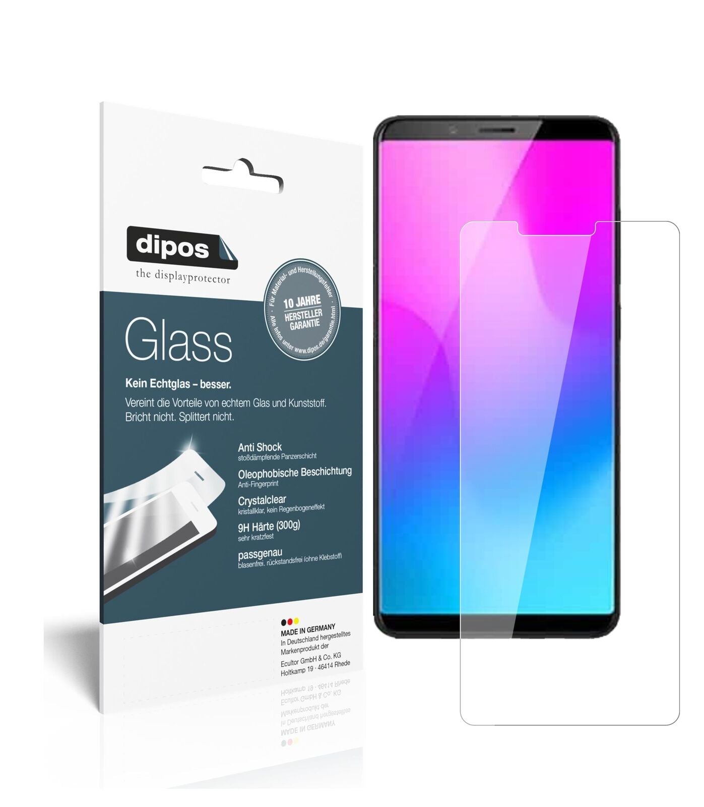 Screen Protector for I ZTE Nubia M3 I Flexible Glass I Film I 9H I Cover I dipos