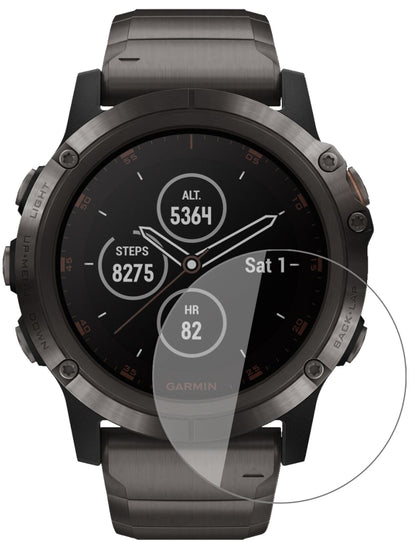 Screen Protector for I Garmin fenix 5 Plus (47mm) I Flexible Glass I 9H I dipos